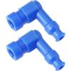Briny River 2PCS Cappuccio Candela Per Dirt Bike 60x42 Mm Compatibile Con Maggior Parte Delle Pit Bike E Dei Motori Compatibile Con Thumpstar Blu