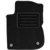 Mats4all Tappetino conducente anteriore sinistro per Peugeot 2008 2013-2020 | Feltro agugliato | antiscivolo