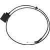 OTOTEC Cavo di rilascio cofano DK4956720B compatibile con Ford Fiesta 2009-2013, DK4956720H