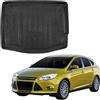 J&J AUTOMOTIVE SCOUTT Vasca Bagagliaio TPE per Ford Focus 3 5-Porte Berlina 2010-2018 Nero