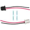 DawlQawwi 2 connettori con cavi per resistenza di riscaldamento, compatibili con MiTo Berlingo B9 C4 Picasso Jumpy Doblo Corsa D Partner II Expert, 6441.CE 55702441