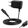 Loxzevox Caricabatterie da 15 V per Philips Rasoio, adattatore universale 15 V 500 mA per Philips HQ8505 per Philip HC5630 QP6651 QP6510 QP6520 QP6530 QP6541 QP6620 QP6650 MG7745 MG7730 MG7720 1