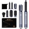 MogaWave Air Styler 6 in 1 Hair Styler Airbrush Hair Styler | 1000W Spazzola soffiante per capelli secchi, spazzola soffiante, auto arricciante ad aria, per asciugare, arricciare,lisciare