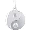 AMOR - Ciondolo per Catenina Unisex Donna Uomo in Argento 925 - Design a Yin Yang - AMR-N0016