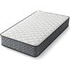Jaxguom Materasso a molle insacchettate, 160 x 200 cm, grado di durezza ergonomico H3, con materasso a 7 zone, certificato Öko-TEX® e CertiPUR®, altezza 22 cm