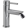 Gedy GARDA - Rubinetto monocomando per lavabo da piano con beccuccio alto, in acciaio inox AISI 304, 285 mm, cartuccia in ceramica 35 mm, spazzolato