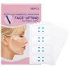 Eniyou 280 Pezzi Di Nastro Lifting Viso - Strisce Invisibili Per Lifting Del Viso, Cerotti Antirughe Impermeabili - Leviga Le Linee Sottili, Rassoda La Pelle - Adatto Per Fronte, Guance