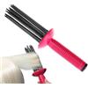 Generic Pettine per arricciare i capelli Pettine per arricciare i capelli | Strumento di styling per arricciare il pettine per acconciatura | Spazzola senza calore per acconciatura per , parruc