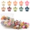 Yuqilin 100 Pezzi Mollette Capelli Donna Petali Stereo per Capelli Ribelli | Versione Migliorata Mollettinecapelli donna Multicolore Mollette Capelli Mini Formato per Uso Quotidiano e Scuola