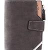Generico Portafoglio Uomo Portamonete Uomo Portacarte Di Credito Da Con Fermasoldi Slim Leather Wallet for Men Personalizzabile Cuoio Clip Ragazzo 16 Anni Colorato Porta Carte Trifold Piccolo Grande