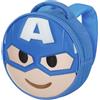 Marvel Zaino Emoji, 22 x 22 cm, Capacità 4 L, Captain America
