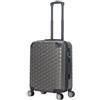 EZZYROL Valigia rigida espandibile a nido d'ape con 8 ruote girevoli staccabili, da cabina a XXL, Grigio, Cabin 20 Inch, Spinner rigido