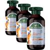 Antica Erboristeria Laboratorio Natura Antica Erboristeria - 2in1 Shampoo & Balsamo Nutriente al Latte di Mandorla per Capelli Fragili, Formula Vegan Senza Siliconi, 225ml (Confezione da 3)
