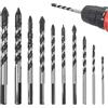 Okeno Select10 Pezzi Set Punte Diamantate Professionali, Punte per Porcellana, Vetro, Ceramica, Legno, Calcestruzzo e Marmo, Dimensioni 3/4/5/6/6/6/8/8/10/12mm
