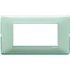 Vimar serie piatta - Piastra 4 modulo reflex menta