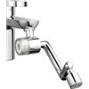 VANCOCO Estensione del rubinetto girevole, 1440 gradi, rubinetto di prolunga multifunzionale, rubinetto rotante, accessorio girevole per rubinetteria Faucet Extender con adattatore per bagno e cucina