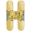 Generico Cerniera invisibile regolabile 3D per porte a battente - 1129 ORO LUCIDO - Ceam