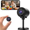 KinZon Telecamera spia nascosta WiFi 1080P HD 64G archiviazione cloud e scheda SD - visione notturna e rilevamento del movimento - sorveglianza wireless per casa, auto, bambino e animali