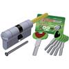 SECUREMME CILINDRO K22 CON CODOLO MISURA 30PX70=100 5 CHIAVI ART K22Q3070