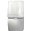 Theben 1020742 theLeda P12L AL faro LED 11 W 4000 K parete esterno | 900 lm, IP 55, bianco neutro, orientabile 35° laterale/60° verticale/180° posteriore, effetto Aura, argento