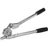 Tiiyee Strumento Di Piegatura Piegatubi Portatile A 180°, Idraulica Per Ferro Pinza Piega Tubi Rame Tubo Utensili Impieghi Gravosi Con Impugnatura Ergonomica Gancio Largo Linea Freno 3/8 10Mm 370Mm