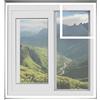 Redfire Zanzariera Finestra traspirante | 80x240cm | Con nastro adesivo da 2cm per tutto intorno | Non richiede foratura | Ideale per porte e portefinestre premium | Bianco