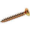 Mustad Viti per Legno Testa Cava CR Zincate Gialle Panelvit 5x50 mm conf. 200 pz