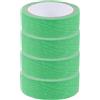 CALLARON 4 Rotoli Nastro per Mascheratura Nastro Adesivo da Pittore in Carta Verde, Protezione Superfici, Facile da Rimuovere, per DIY Crafts e Decorazione