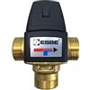 Ritzer by ESBE - Miscelatore acqua industriale VTA 322, VTA 323, VTA 321 con diversi connettori, valvola termostatica, valvola di miscelazione a 3 vie (VTA 322, 35-60 °C, filettatura esterna 3/4 - 26