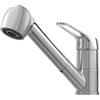 Yuanny Rubinetto da cucina estraibile YUANNY, rubinetto per lavabo con doccetta estraibile a 2 getti ad alta pressione, miscelatore monocomando in ottone per rubinetto da cucina
