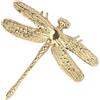 YARNOW 2 Pomelli Per Mobili A Forma Di Libellula Pomelli Per Cassetti In Ottone Pomelli Decorativi Per Cassetti Con Animali Per Armadio A Cassetti
