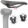Megamo Adattatore per sella in carbonio per Megamo Raise 2025 mis 7x9 mm