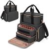 Luxja Organizer Smalti per Unghie per 70 Bottiglie e una Lampada per Unghie