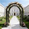 unmjgybc Arco per Rampicanti, Supporto Rampicanti, Arco per Rose In Metallo, Stabile e Resistente alle Intemperie, Decorazione Giardino/Villa/Tetto, Adatto per Interno ed Esterno