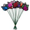 Tidgel Pali variopinti della farfalla del giardino 10pcs per la decorazione del patio dell'iarda