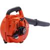 XYCHAO Soffiatore a benzina a 2 tempi, 25 4 cc 0 75 kW 750 W 7000 U min 7000 rpm flusso d'aria 270 km h 270 kmh soffiatore per foglie senza fili con silenziatore, per giardino, terrazza, cortile, rimozione