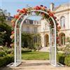 unmjgybc Arco da Giardino, Traliccio per Rampicanti, Arco Giardino in Ferro, Decorazione Da Giardino e Decorazione, Resistente All'usura e Alla Ruggine, Per Decorazioni Nozze Esterni e Interni