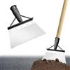 BSTDAYEVER Pala per Pulizia Multifunzionale Pala Giardino Piatta in Acciaio | 21cm Raschietto per Erbacce Strumento per Piantare Diserbo All'aperto per Diserbo e Muschio Spalatura Neve