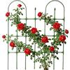 Generic Griglia Per Piante Rampicanti da Esterno 90 x 120 cm Cornice Regolabile | Supporto da Esterno per Piante Arrampicanti per Cetrioli Pomodori Uva Fagioli Verdure Fiori Rose Viti Frutti e Giardino Po