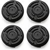 Cozypuff Tappo di copertura per bobina per tagliabordi Spear & Jackson N0F-GT-250/18 | Testa di ricambio per decespugliatore, accessorio per attrezzi