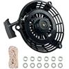 YAMAKATO Avviamento a strappo per Honda GCV135 GCV160 GCV190 piccoli motori, 28400-Z0L-V20ZA Nero Pull Start Assembly per GCV 160 Tosaerba Pressure Wahser