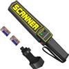 HEYOURTOR Bacchetta per metal detector portatile,Bacchetta di sicurezza,Bacchetta scanner di sicurezza multiuso per il rilevamento di metalli e armi