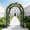 unmjgybc Arco Metallico Resistente per Rose, Arco Da Giardino Alto, Garden Pergola, Supporto Rampicante Rinforzato Resistente alle Intemperie, Sostegno per Piante Da Orto
