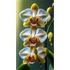 Sfdytg Eccellente Cymbidium Orchid, Perenne, Resistente - Giardini e Balconi, Adatta ai principianti-5bulbi-C