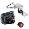 Infreecs Kit di accensione elettronica per Weber Q1200 Q2200 barbecue a gas di ricambio accenditore 64868 compatibile con Weber 80452 80462 pulsante accensione piezo accenditore radio accensione