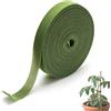 Zlokdraxy Fascetta in per piante, 25 m, 15 mm, resistente alle intemperie, richiudibile, aiuto per arrampicata per piante (verde erba)