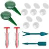 Gosknor 11pz Mini Kit Spargisemi Portatile, Mini Distributore di Semi in Plastica per Semina Strumento Piantare Manualmente Distributore Piantine per Spargitori Carote Lattuga Erba e Spinaci