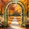 unmjgybc Arco da Giardino per Rampicanti, Arco da Giardino in Metallo Supporto, Decorazioni Giardino, Metallo Traliccio per Rose, Sostegno per Piante, Decorazione Viali Ideale