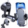 Miracase Porta Cellulare Auto [Ventosa Potente] Supporto Telefono Auto | Super Aspirazione, 360° Rotazione,Cruscotto & Parabrezza Universale,Compatibile con Tutti i Telefoni (4,0-7,2") e Custodie