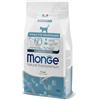 Generico Monge Croccantini Gatto Kitten Trota - Croccantini per gattini, ricco di calcio e fosforo per il supporto dell'accrescimento, monoproteico, 1 confezione da 1,5 kg.